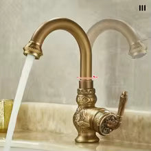 mitigeur lavabo  Bronze Antique