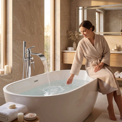 mitigeur sur baignoire dans Design Elegance