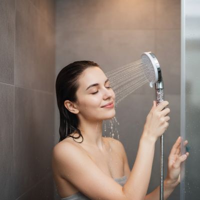 Pommeau de douche filtrant | PureSkin ™ - Le Roi du Bricolage