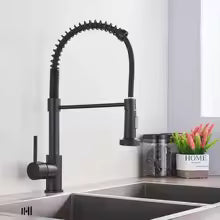 robinet cuisine douchette noir cuisiRoi