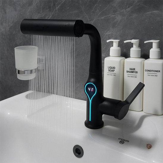 robinet cuisine noir design