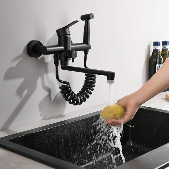 robinet de cuisine douchette noir ÉlégaFlow