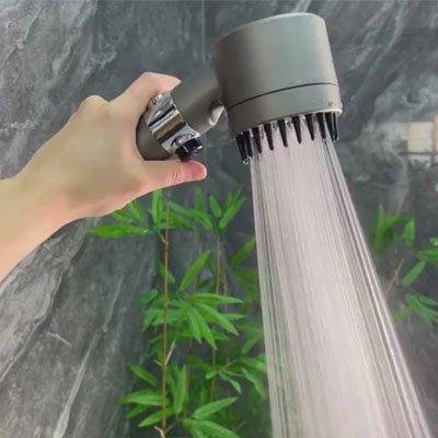 support Pommeau de douche haute pression EcoSpa 